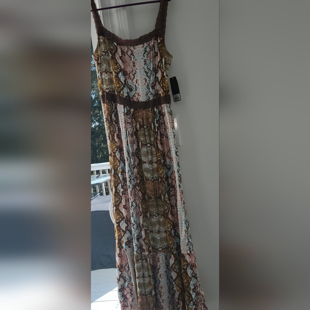 Wrangler Reteo Multicolor Sleeveless Maxi Dress